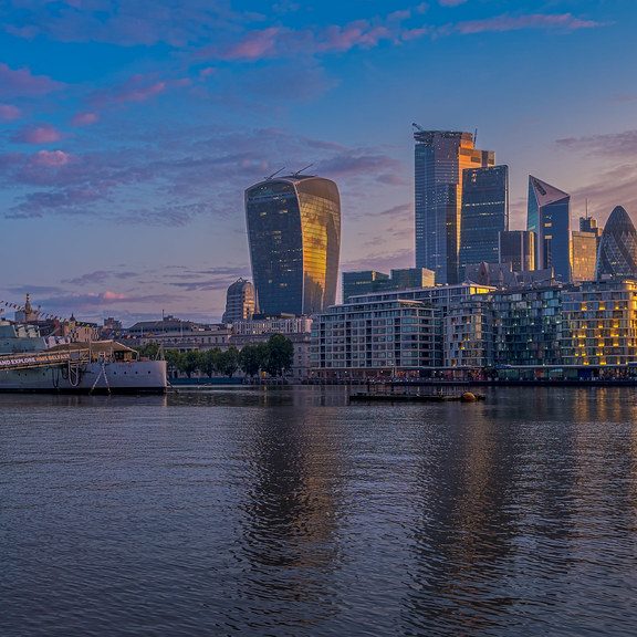 View of London